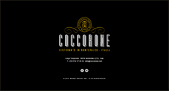 Desktop Screenshot of coccorone.com